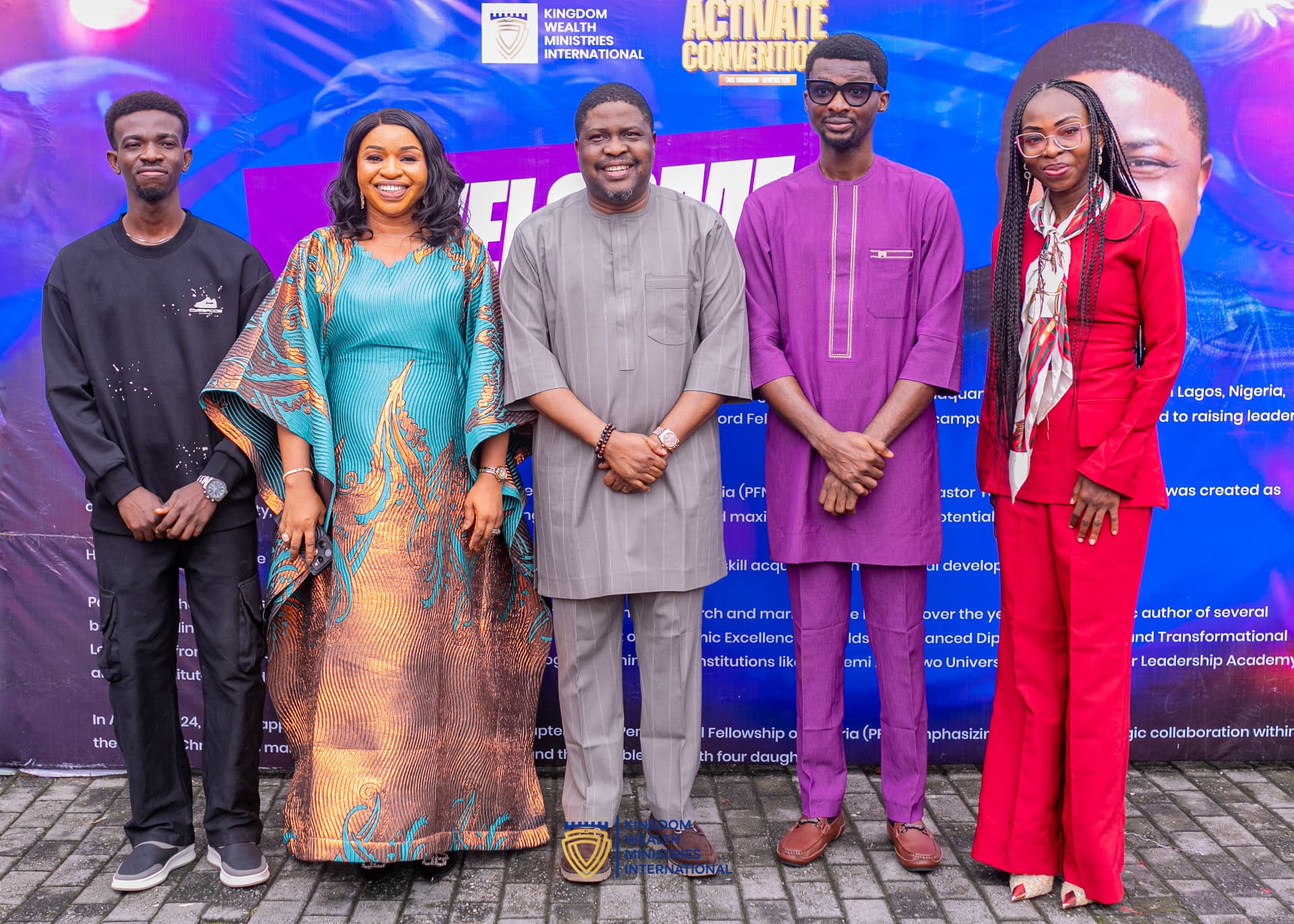 KWMI leaders and guest ministers at the Activate Convention
