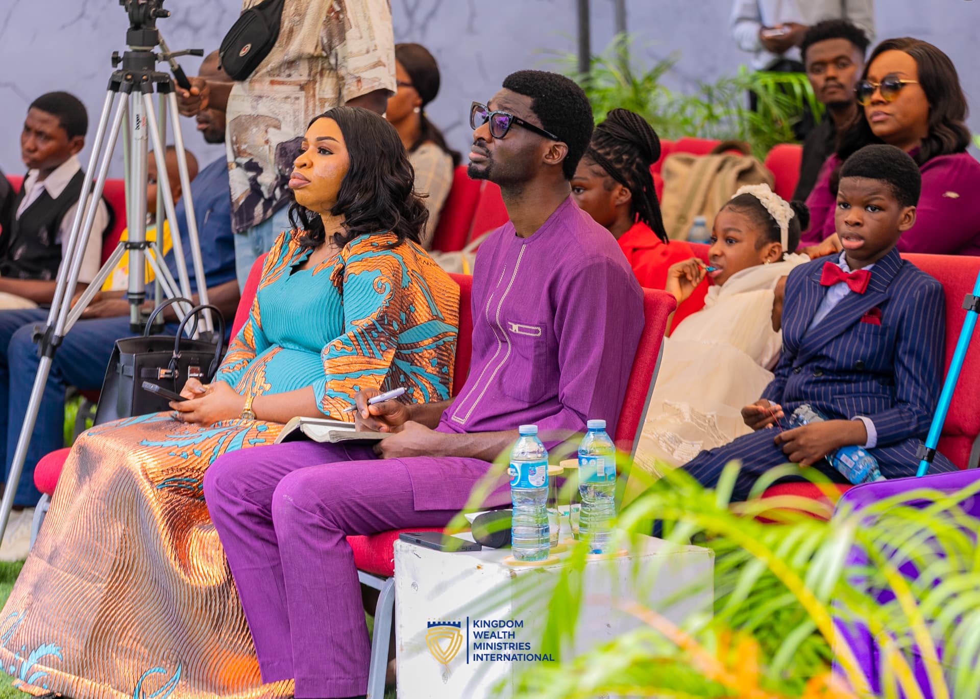 Families seated together during an Activate Convention session